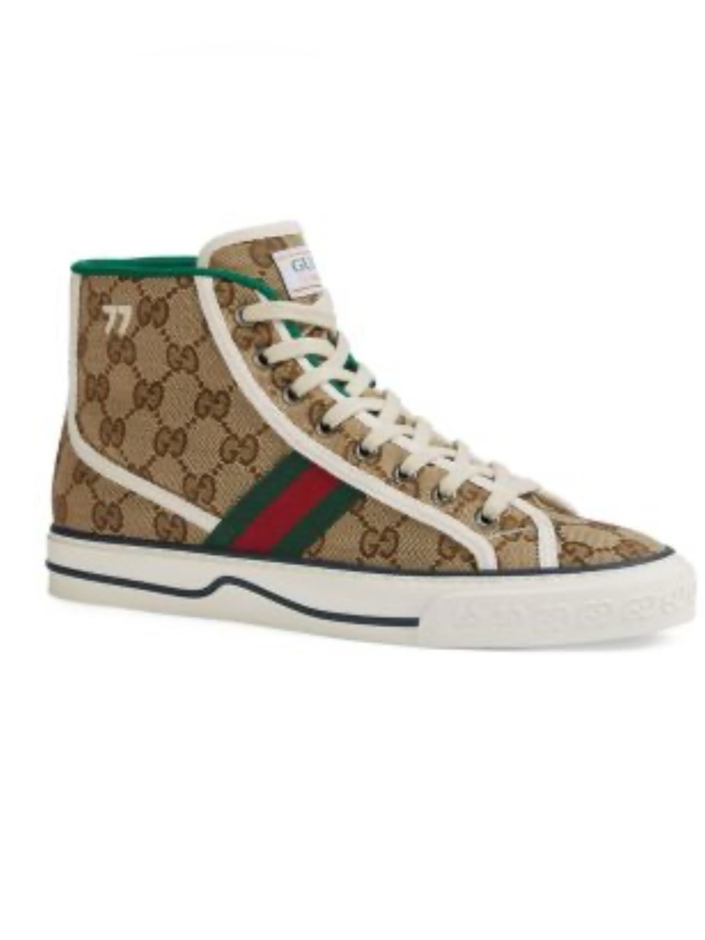 Gucci tennis 1977 GG monogram canvas sneakers size 12.5 fits 13 US